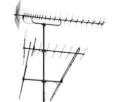 Телевизионная антенна Funke трехдиапазонная