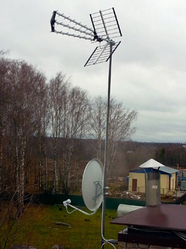 Комбинированная система спутник и dvb-t2